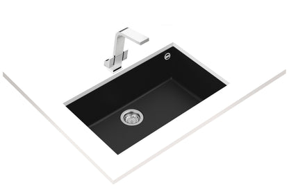 Fregadero Submontar Tegranite+ Teka SQUARE 72.40 TG B Negro