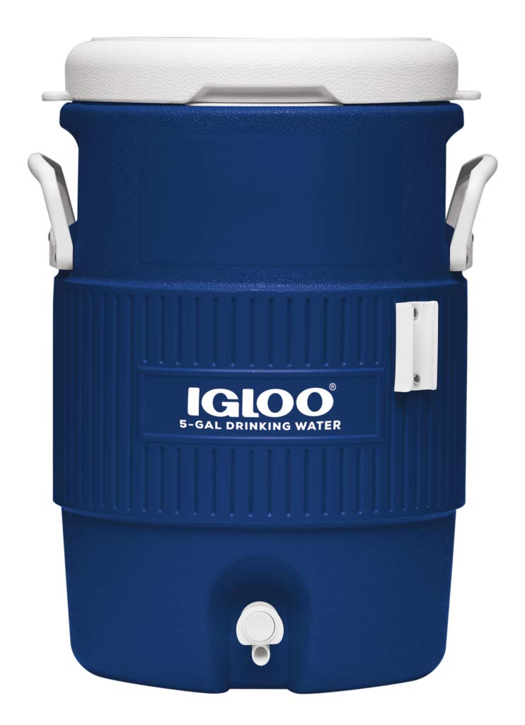 Igloo - Dispensador portátil de bebidas de agua con tapa de asiento plano