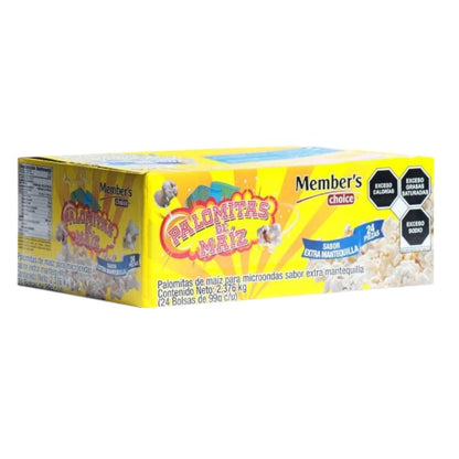 Members Choice - Members Choice - PALOMITAS EXTRA MANTEQUILLA 24 /99 GRAMOS