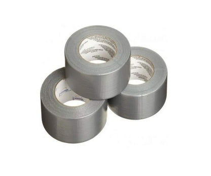 Duck - Cinta Gris Para Contratista Multi Propósito Duck Tape Alta Resistencia 3 Rollos de 55m C/U