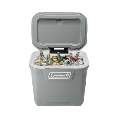 Coleman Serie 316 Hielera con Ruedas de 61,51 litros, Mantiene el Hielo por Dias, Color Gris, B08TYHVKR7