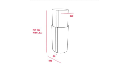 Campana Teka Isla CC 480 Inox 40480321