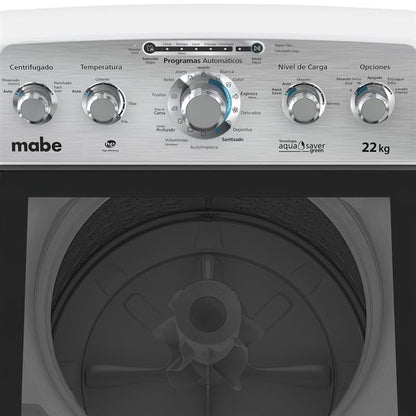 Mabe, Lavadora 22 kg automática carga superior LMA72215WBAB1