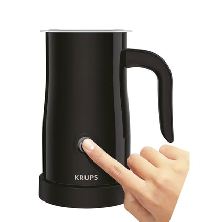 KRUPS Kit Cafetera Espumador de leche + Molino de café