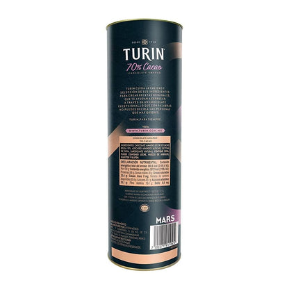 Turin - Turin Chocolate 70% Cacao Tubo 175 grs
