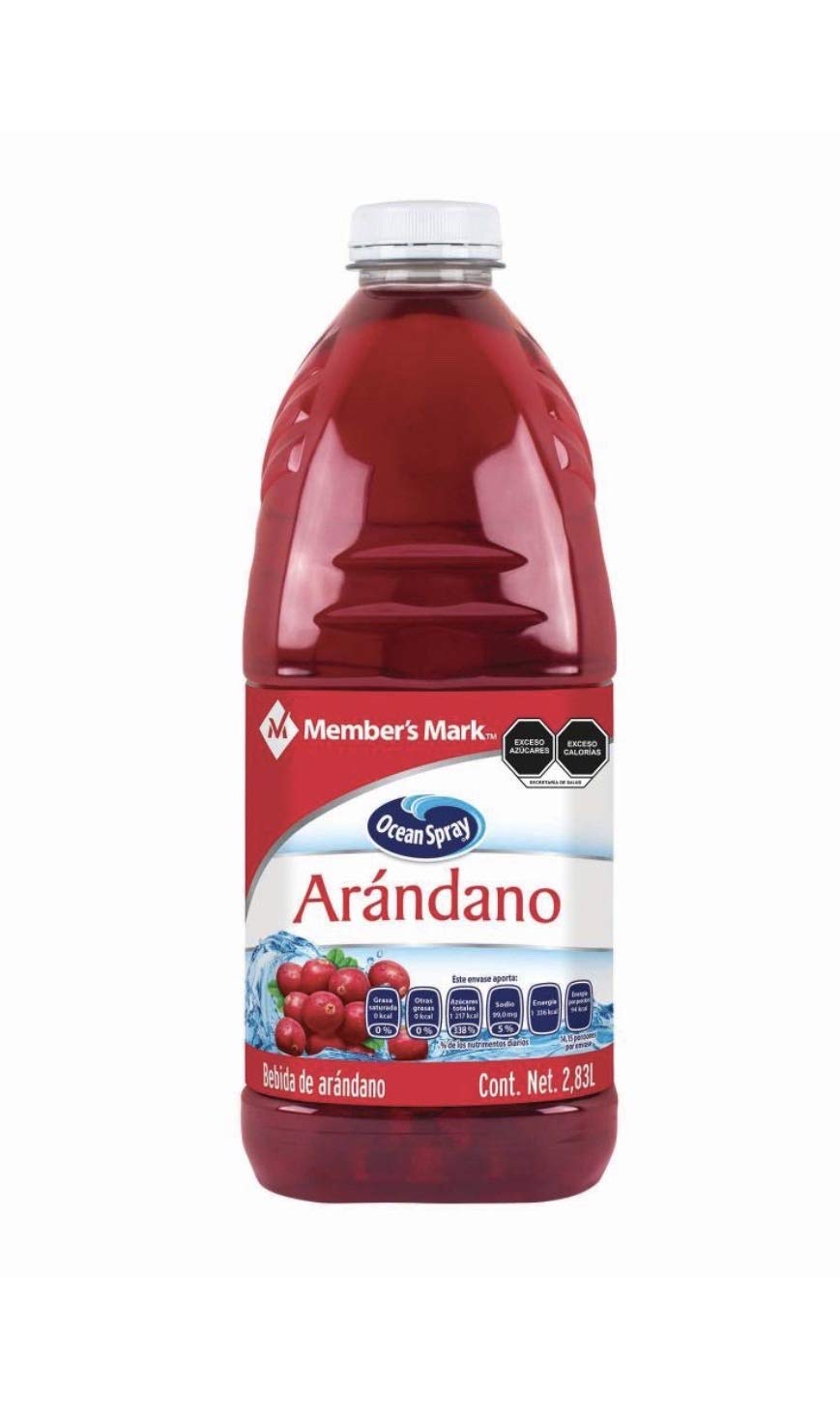 Member's Mark - Jugo De Arándano Members Mark - 2 Botellas De 2.83 Litros Total 5.66 Litros