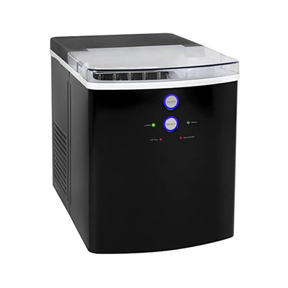 FIONEL - Encimera de la máquina de hielo Máquina for hacer hielo de encimera eléctrica portátil automática de gran capacidad 33 libras en 24 horas 9 cubitos de hielo Hogar/cocina/oficina/fiesta/camping RV Ice