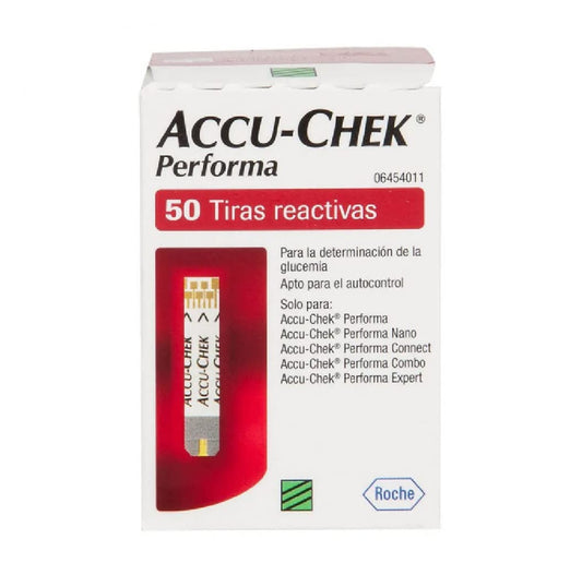 Accu Chek Performa Tiras, 50 Piezas