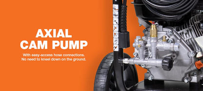 Generac 8899 3100 PSI 2.4 GPM - Lavadora a presión residencial de Gas - Pistola de pulverización ergonómica PowerDial con Consejos de Cambio rápido - Limpia sin Esfuerzo Coches, Cubiertas, calzadas y