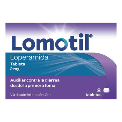 Johnson's - Lomotil 8 tabletas 2 mg