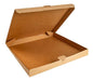em-pack - 25 Cajas Para Pizza Kraft 40x40x4 Cms (16 Pulgadas)