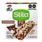 Stila Fit Quaker, Barras de Avena Sabor a Chocolate, caja con 6 unidades, 138g
