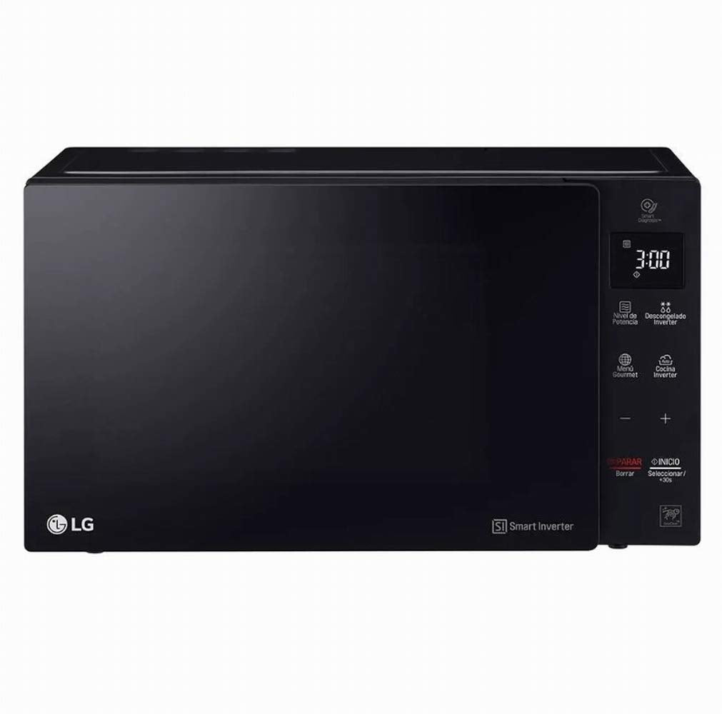 LG - LG Horno De Microondas 1.5 Pies Smart Inverter, negro