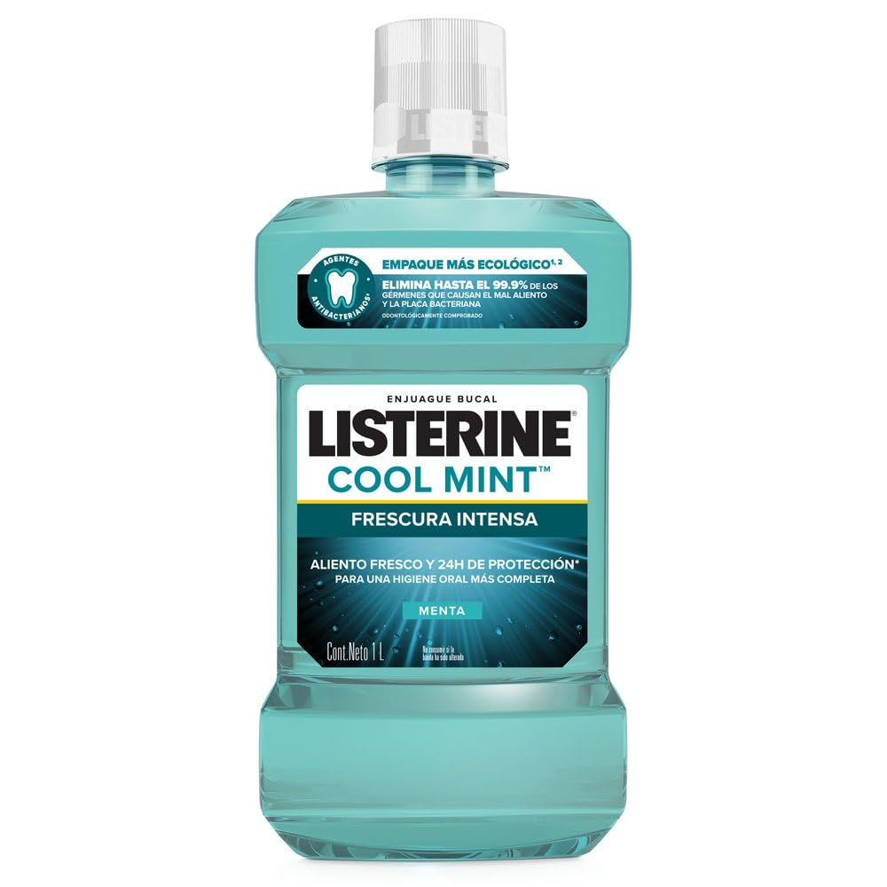 LISTERINE Enjuague Bucal Cool Mint 1 L