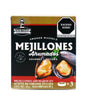 Mejillones ahumados en aceite de girasol 333 g Rias Baixas + 1 cubrebocas tricapa High Performance Gratis