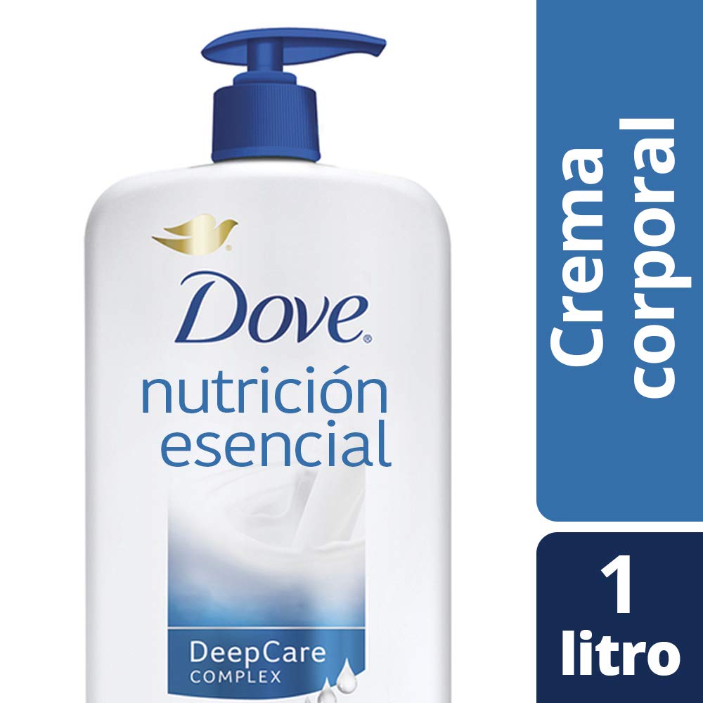Dove Dove Crema Nutricion Esencial 1l, Pack of 1