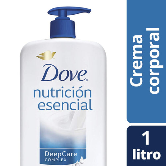 Dove Dove Crema Nutricion Esencial 1l, Pack of 1