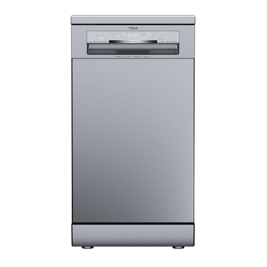 Teka - Lavavajillas TEKA MARCA ALEMANA modelo DFS 74850 SS + Jabón Finish. Capacidad de 10 servicios con tecnologia IONCLEAN. Consumo mínimo de 9.5L.Filtro antibacterial.Bloqueo de seguridad para niños