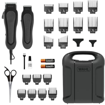 Cortadora de cabello Wahl Deluxe, incluye maquina para retoque (potente para cortes,cuchillas de precision,ultra power,incluye tijeras de acero inoxidable,con cubierta para tijeras)