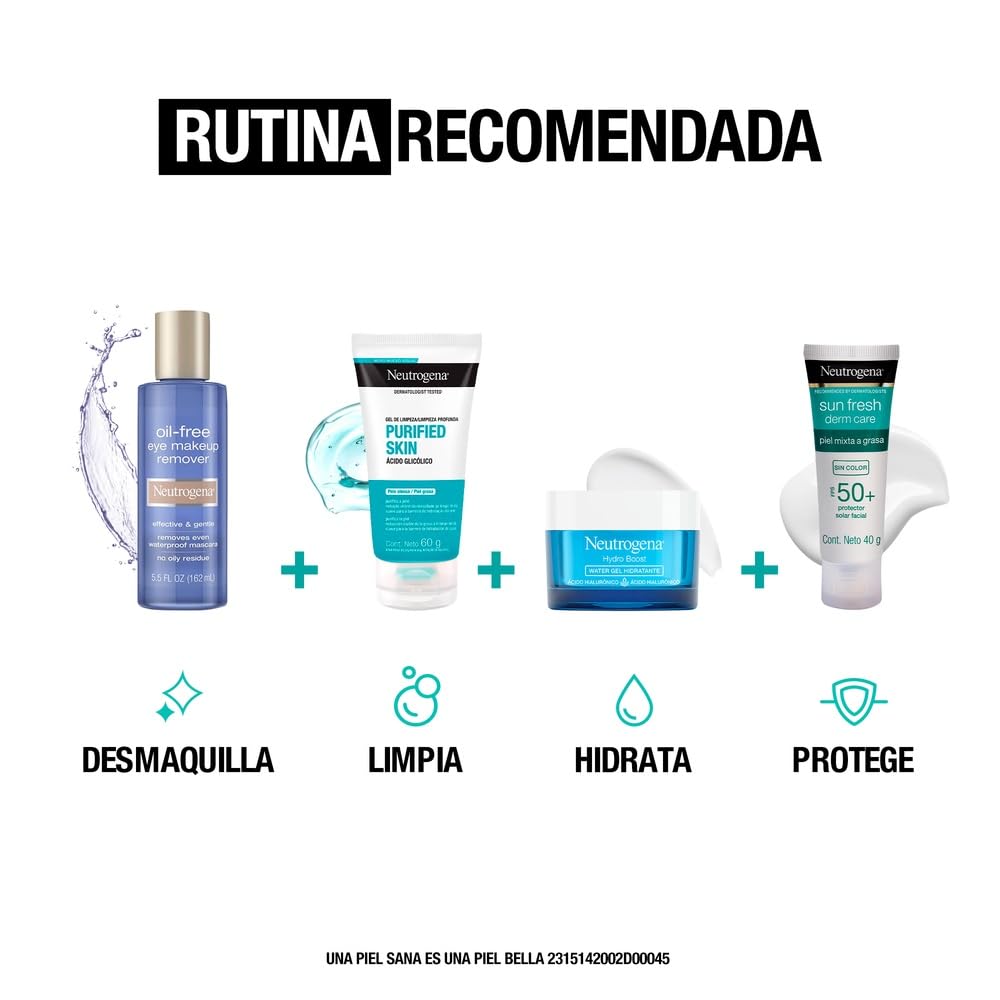 Neutrogena Limpiador De Ojos Sin Aceite