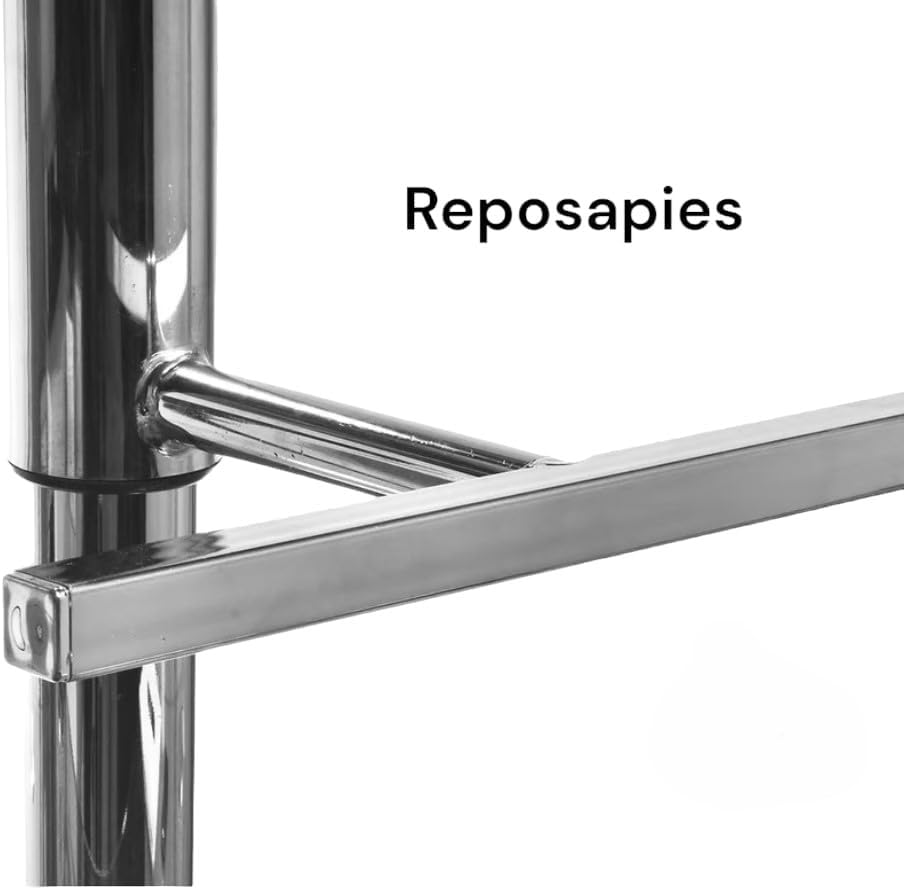 RIVARRO Banco Alto, para Barra Desayunador, para Cocina, Giratorio, Banco para Cocina, para Barra de Cocina, Bar, (Negro)