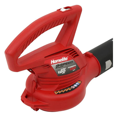 Homelite 150 mph 233 CFM 7 Amp soplador/barredora eléctrica [Unknown Binding]