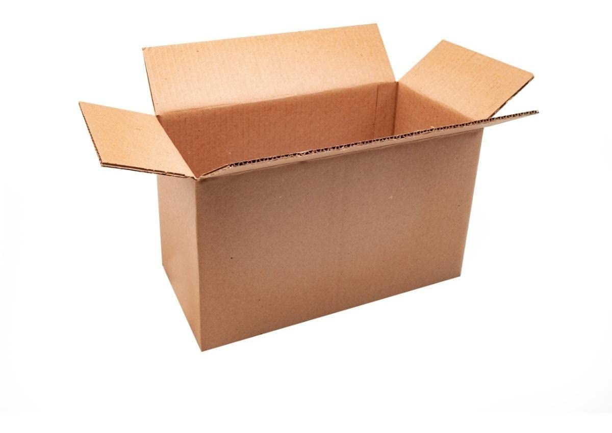 em-pack - 50 Cajas De Cartón Para Empaque 33.5 X 17.0 X 20.0 Cms E-45