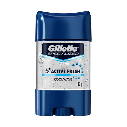 Gillette Gel Antitranspirante Power Beads, 82 gr
