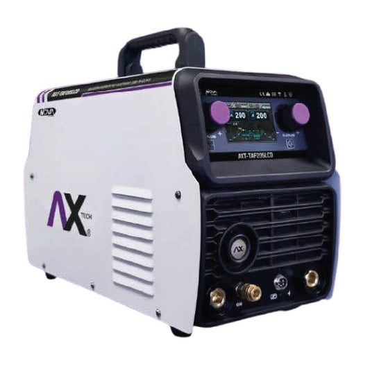 AXT - SOLDADORA INVERSORA 205 2 EN 1 TIG Y ELECTRODO ALTA FRECUENCIA 220V