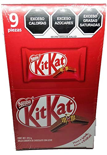 HERSHEY´S Hersheys - Hersheys Kitkat Chocolate Con Leche Oblea - 9 Piezas