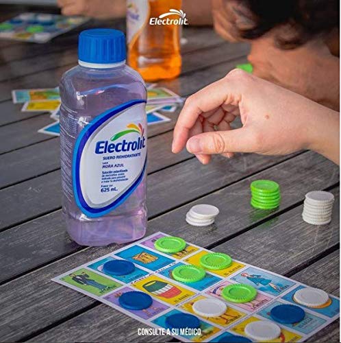 ELECTROLIT - Electrolit Sabor MORA AZUL (12 frascos) Suero Rehidratante - 625 ml