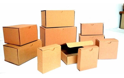 em-pack - 25 Cajas De Cartón Multiusos 12x9x8 Cms Mod. 19009