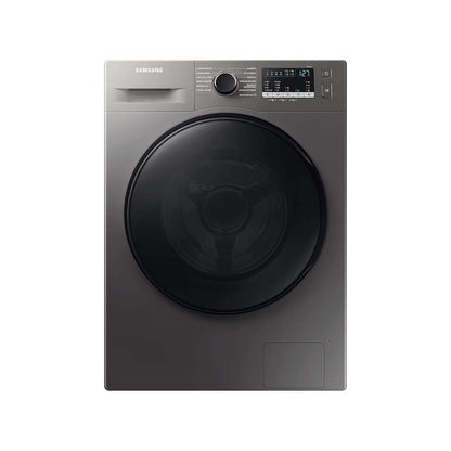 Lavasecadora Samsung de 11 kg, carga frontal, acero inoxidable, durabilidad y eficiencia en el motor, higienicamente limpio Drum Clean, gris, modelo WD11T4046BX