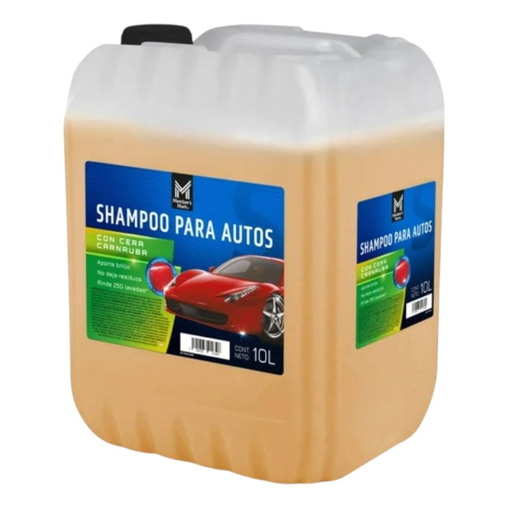 Members Mark - Shampoo para Carro Efecto Cera 10L