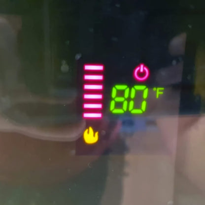 Members Choice - Members Choice Chimenea Eléctrica con Flama 3D Decorativo 122 X 15.8 X 45