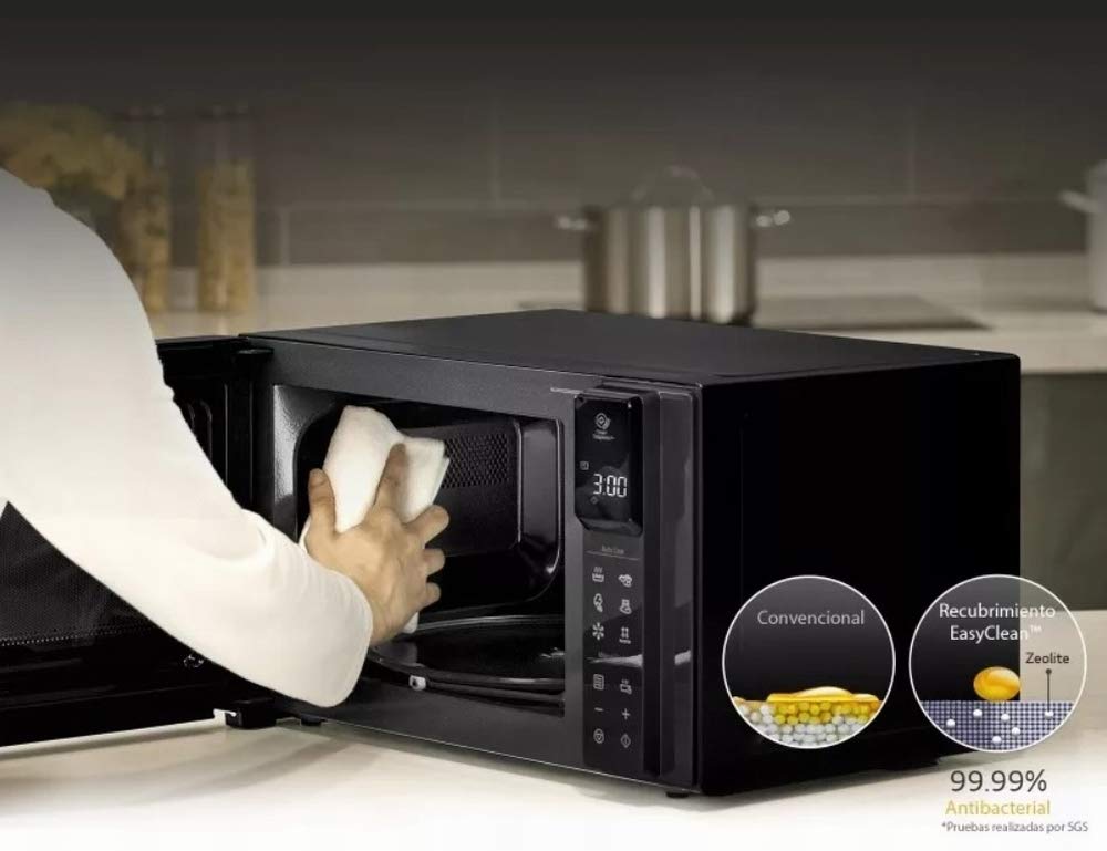 LG - LG Horno De Microondas 1.5 Pies Smart Inverter, negro