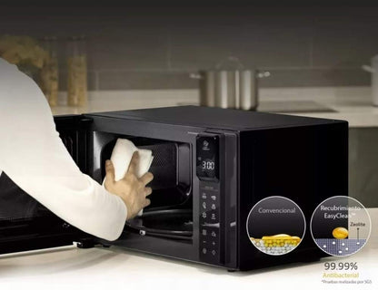 LG - LG Horno De Microondas 1.5 Pies Smart Inverter, negro