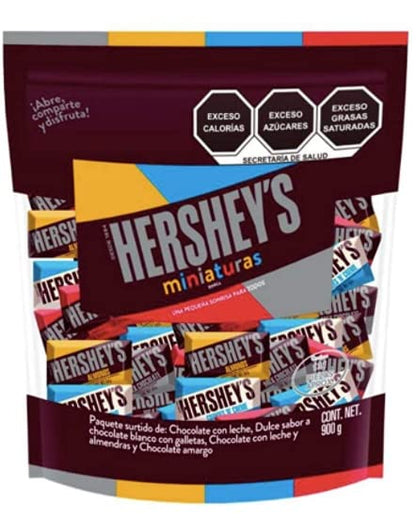 HERSHEY´S - HERSHEY´S, Chocolates Miniaturas, 900 grs.