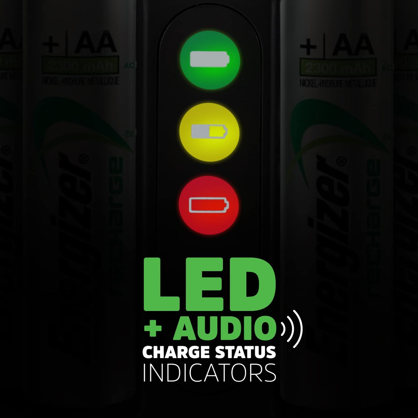 Energizer CHP4WB4 Cargador Smart Charger