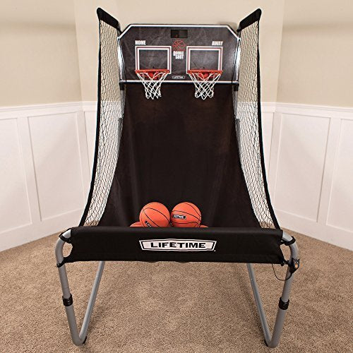 90648 Double Shot Deluxe Basketball Arcade Game