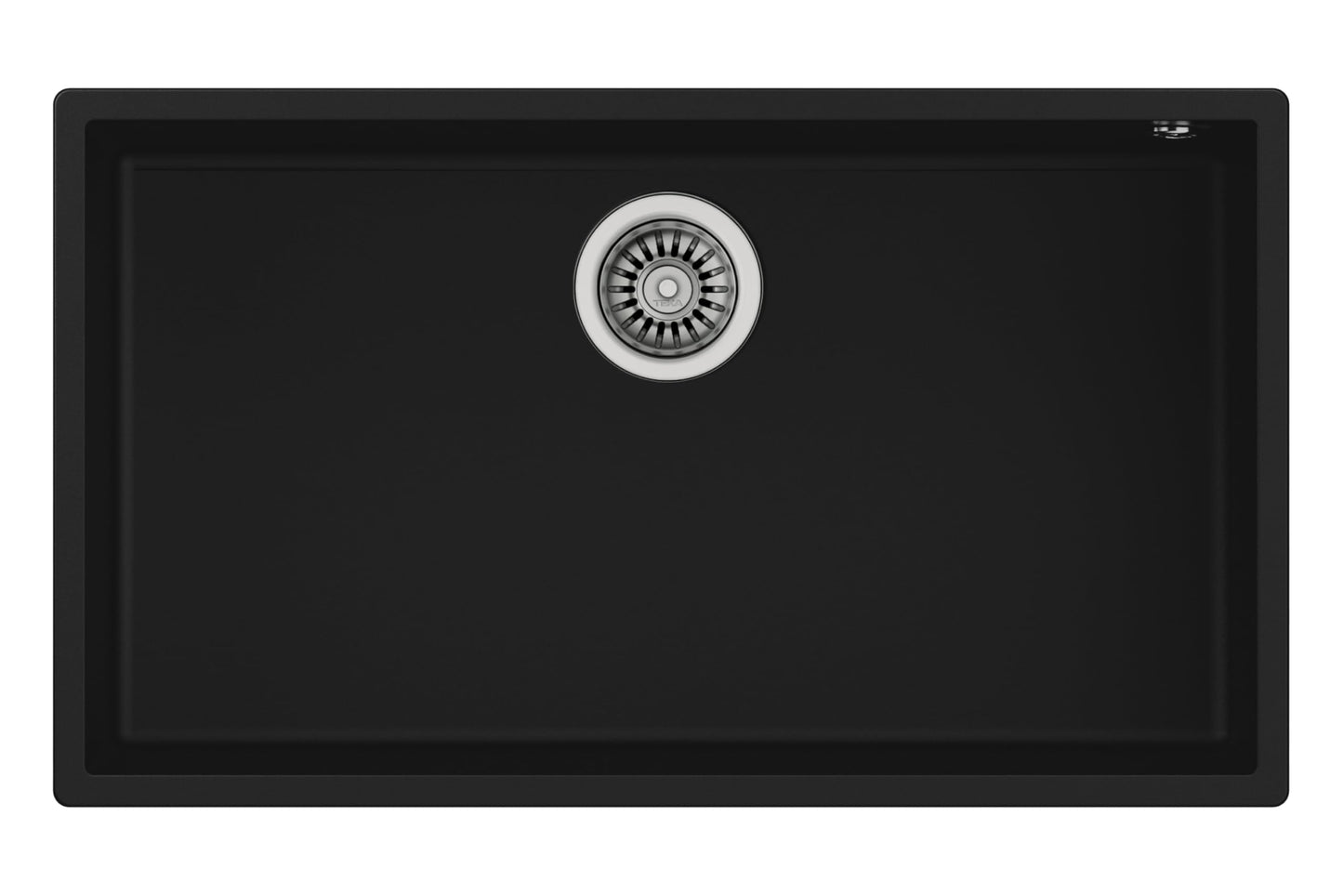 Fregadero Submontar Tegranite+ Teka SQUARE 72.40 TG B Negro