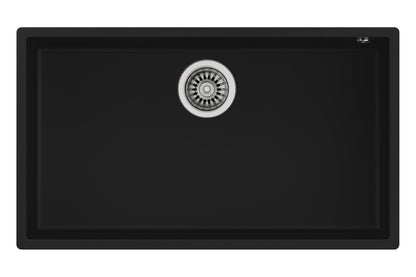 Fregadero Submontar Tegranite+ Teka SQUARE 72.40 TG B Negro