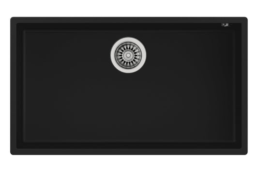 Fregadero Submontar Tegranite+ Teka SQUARE 72.40 TG B Negro