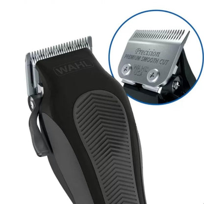 Cortadora de cabello Wahl Deluxe, incluye maquina para retoque (potente para cortes,cuchillas de precision,ultra power,incluye tijeras de acero inoxidable,con cubierta para tijeras)