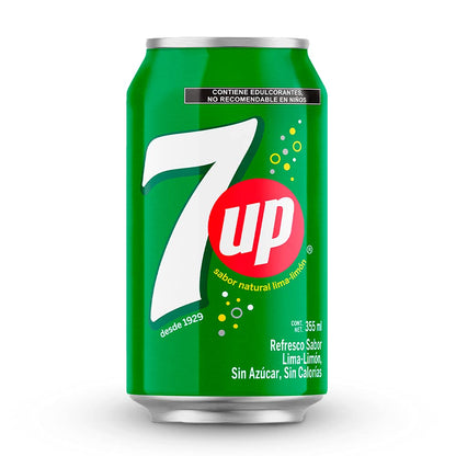 Mix 4-Six Pack - Mix 4-Six Pack, Refrescos de Pepsi, Mirinda, Manzanita Sol y 7Up, Contenido: 24 Latas de Aluminio de Diferentes Sabores de 355 Mililitros Cada Una