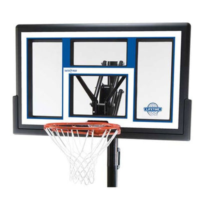 LIFETIME - LIFETIME 1525 cancha por Vida Sistema portátil de 127 cm Tablero, Hecho en los EEUU