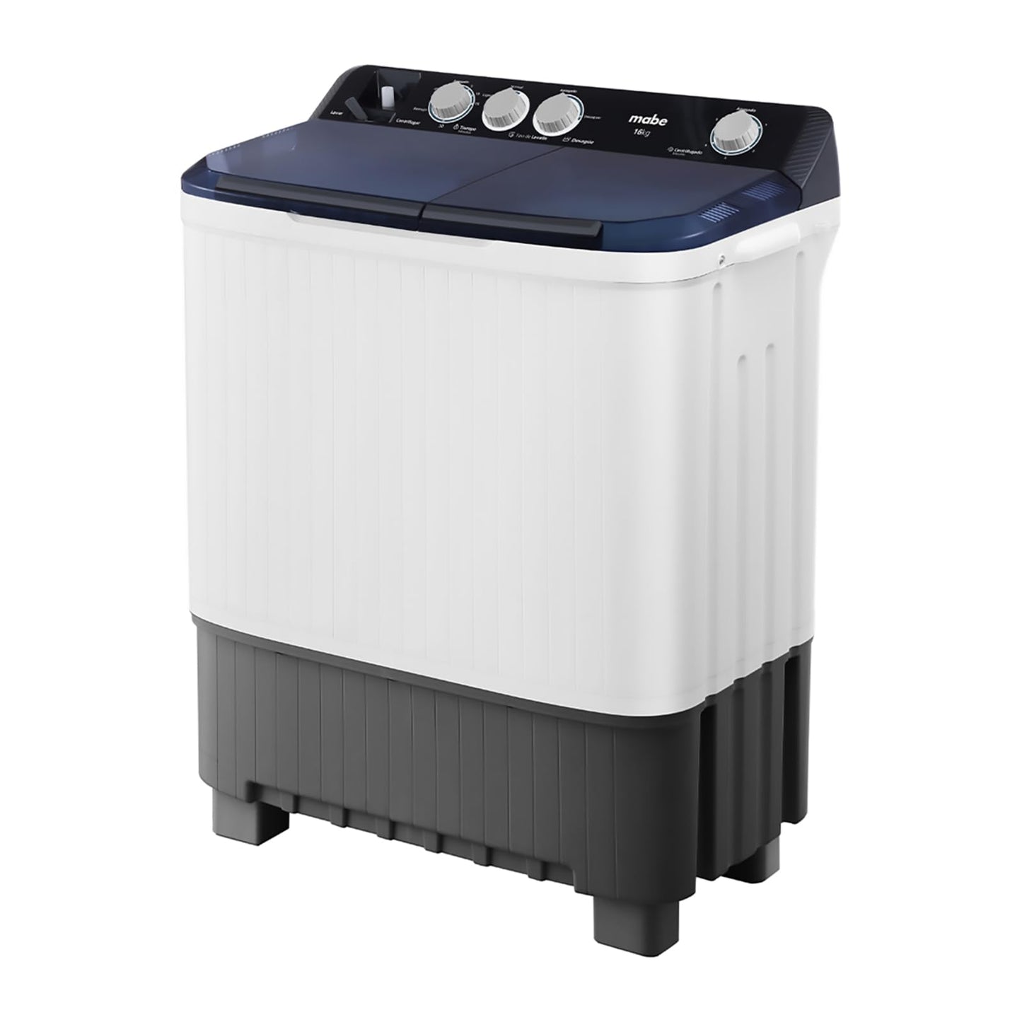 Mabe - Lavadora Semi-Automática 16 kg Blanca - LMDX6124HBAB0