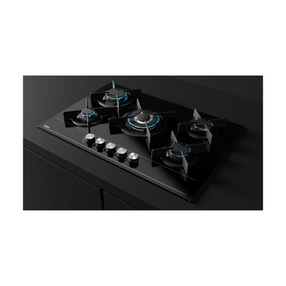 TEKA Combo Duetto Crystal Negro 75 Parrilla a Gas y Campana Extractora De Cocina