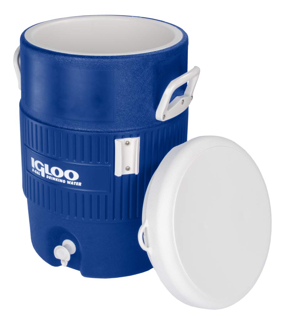Igloo - Dispensador portátil de bebidas de agua con tapa de asiento plano