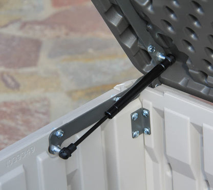 Lifetime 60254 - Caja de Almacenamiento para Exteriores de Alta Resistencia, 150 galones